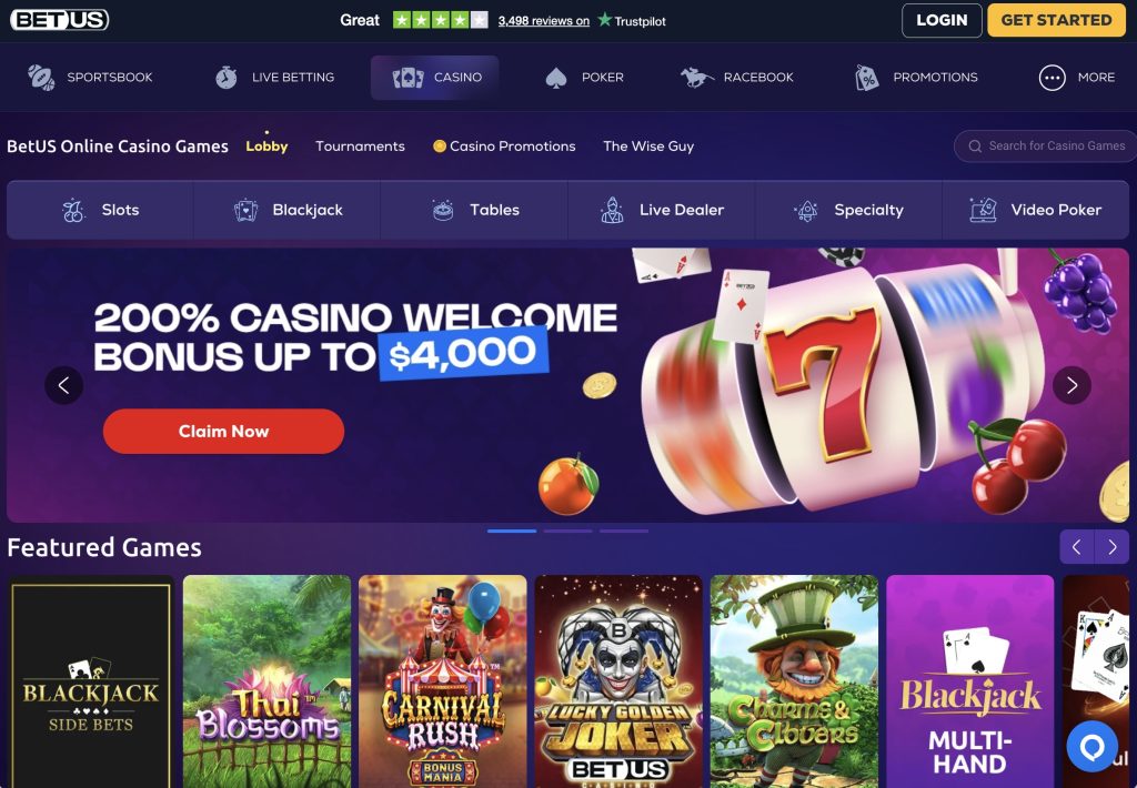 BetUS Online Casino New York